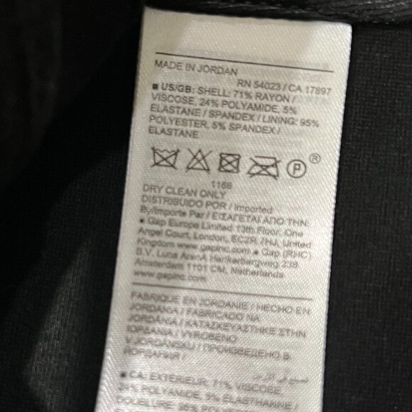 NWT Banana Republic Everywhere Ponte Vest - Picture 11 of 11